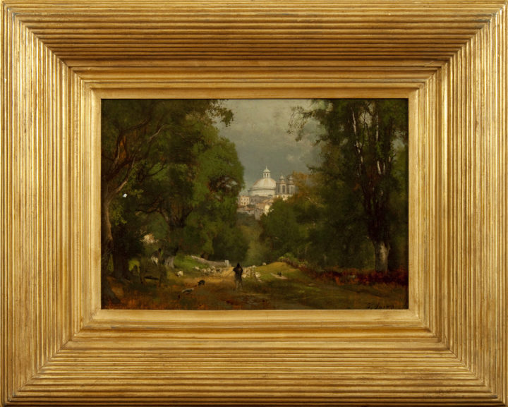 View larger image of artwork titled Albano, Italy with Frame