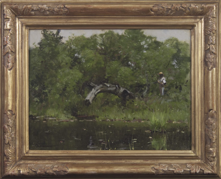 View larger image of artwork titled Gone Fishing with Frame
