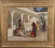 Change slideshow image to The Bazaar at Oudeypore with Frame Thumbnail