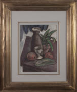 Change slideshow image to Still Life of Fruit, Vase and Cup with Frame Thumbnail