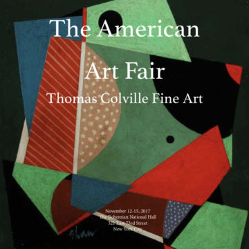 Publication cover image of The American Art Fair 2017, Thomas Colville Fine Art