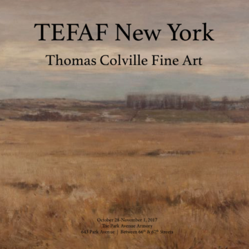 Publication cover image of TEFAF New York, Thomas Colville Fine Art