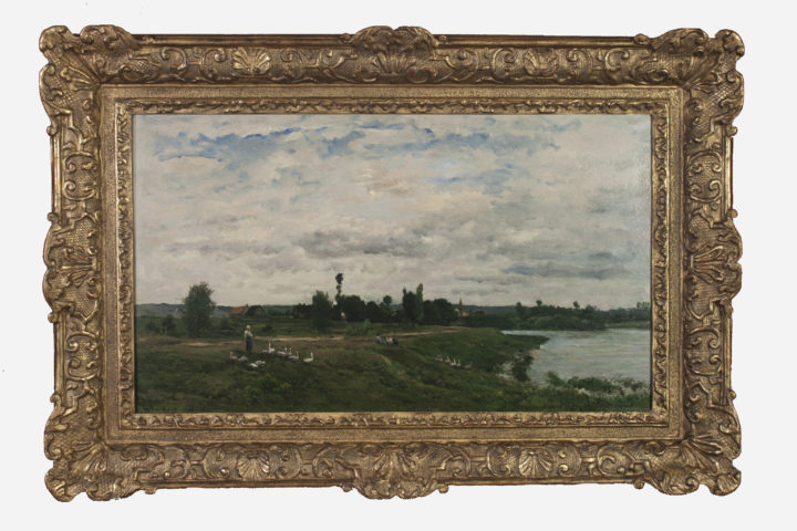 View larger image of artwork titled Auvers-sur-Oise with Frame