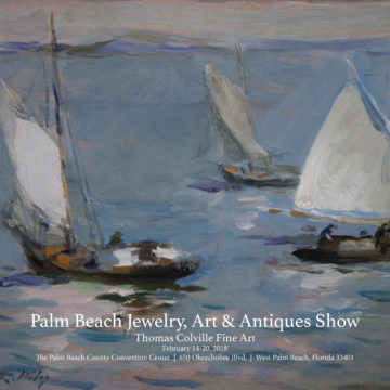 Publication cover image of the Palm Beach Jewelry, Arts & Antiques Show