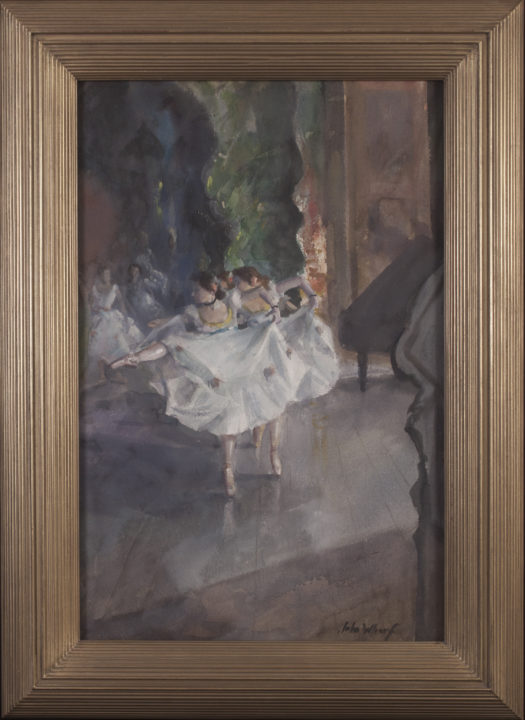 View larger image of artwork titled Dancers with Frame