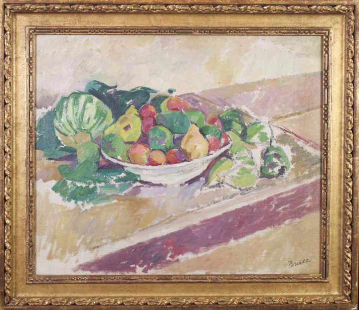 View larger image of artwork titled Still Life (Fruits and Vegetables) with Frame