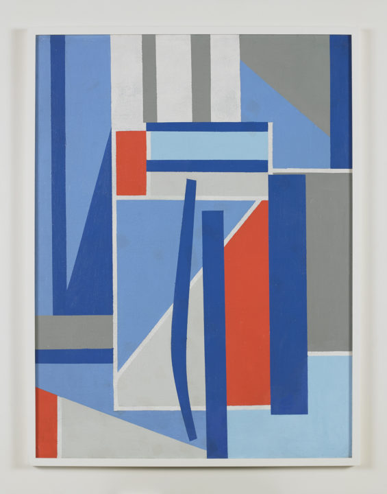 View larger image of artwork titled Blue Progression with Frame