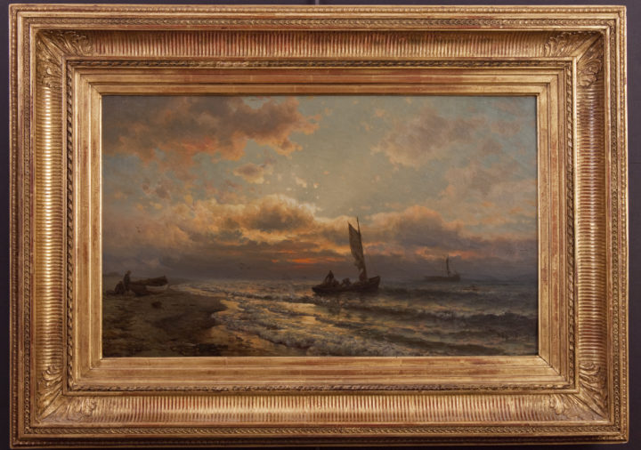 View larger image of artwork titled Morning, Long Island with Frame