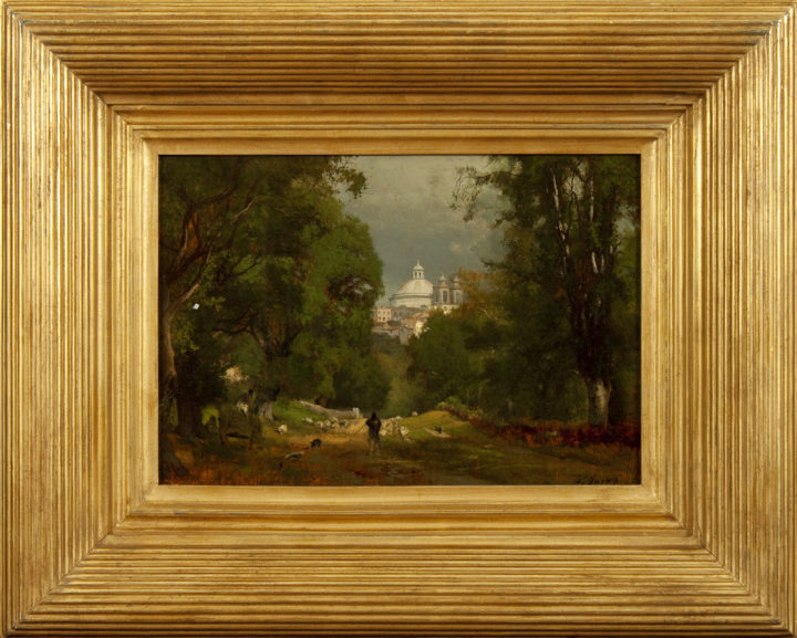 View larger image of artwork titled Albano, Italy with Frame