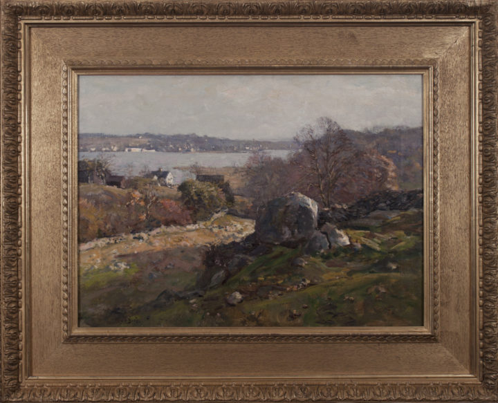 View larger image of artwork titled November Morning Sunlight with Frame