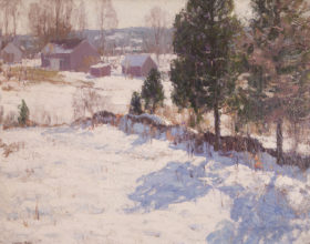 Visit detail page for artwork titled Sunlight on Snow