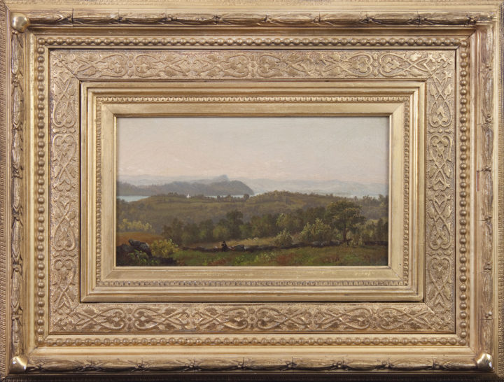 View larger image of artwork titled Hudson River Looking Toward Haverstraw with Frame