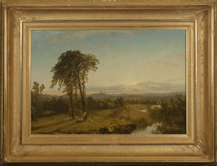 View larger image of artwork titled Summer in New Hampshire with Frame