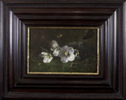 Change slideshow image to White Blossoms and Butterflies with Frame Thumbnail