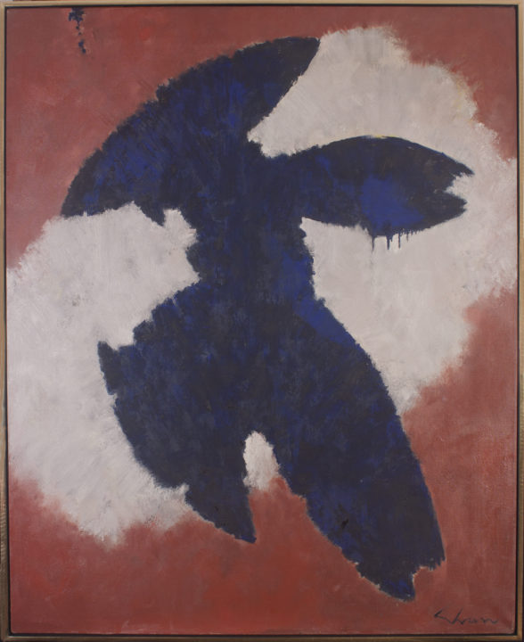 View larger image of artwork titled Flight Form with Frame