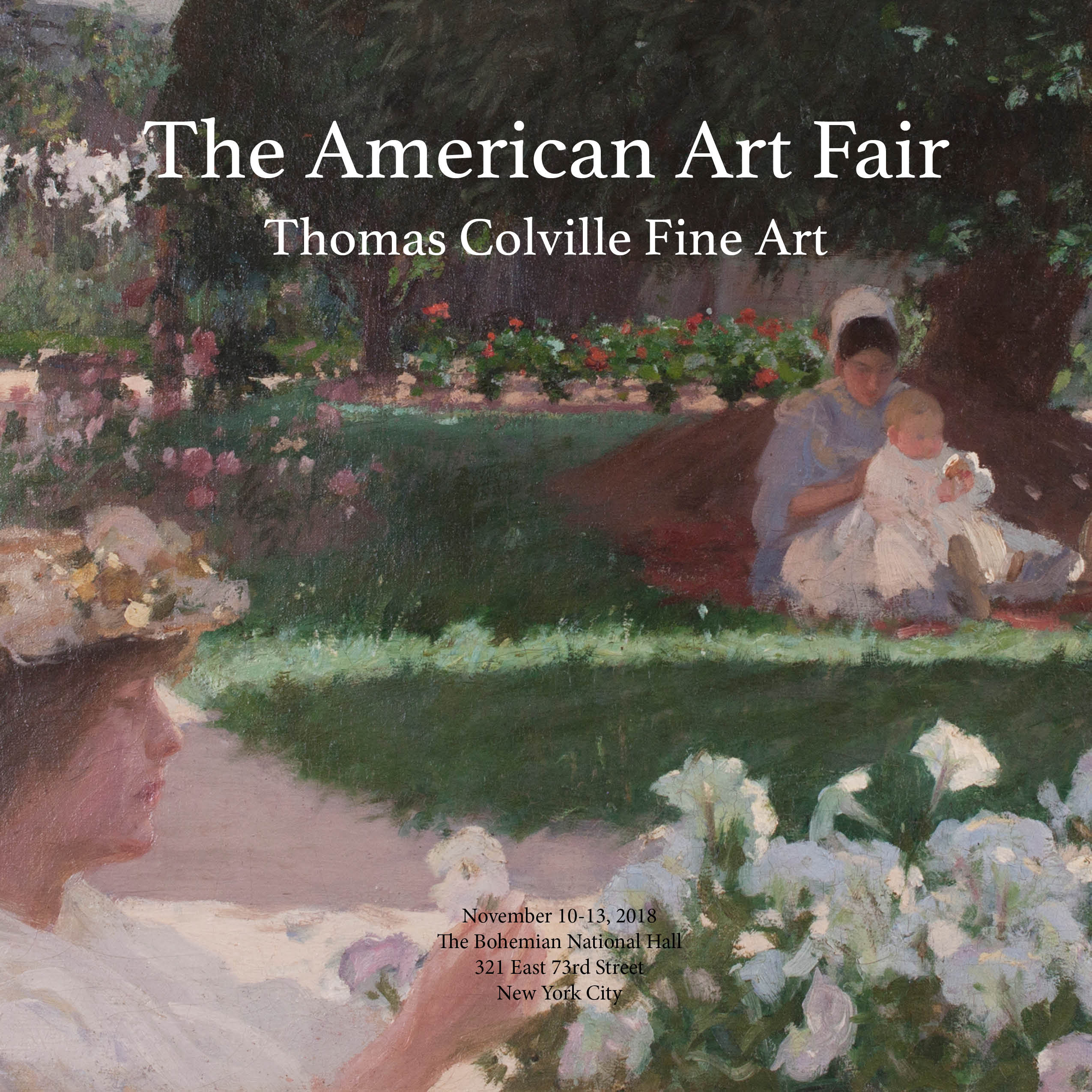 Publication cover image of The American Art Fair 2018, Thomas Colville Fine Art