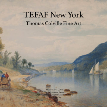 Publication cover image of TEFAF New York 2018, Thomas Colville Fine Art