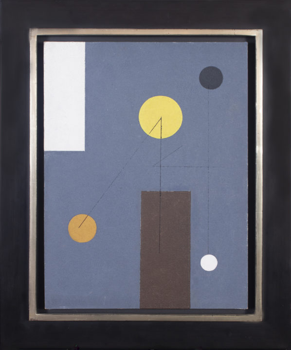 View larger image of artwork titled Gray Abstract with Frame