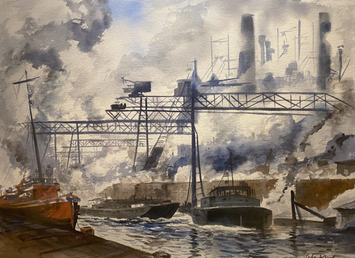 Visit detail page for art titled Brooklyn Navy Yard