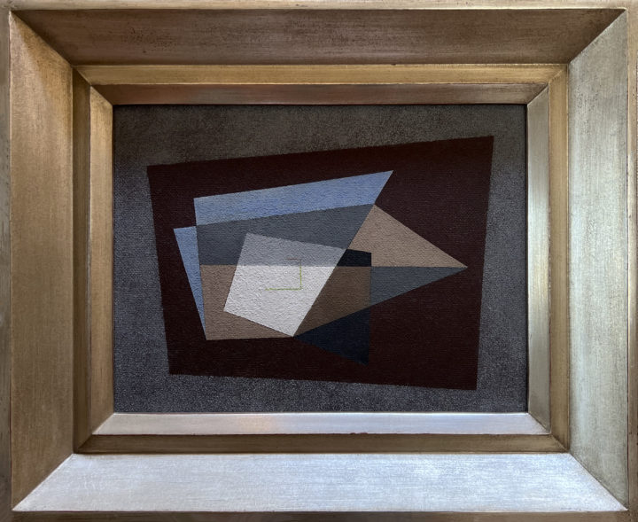 View larger image of artwork titled Divided Planes with Frame