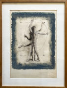 Change slideshow image to Watercolor for a Cover of the Theater Program for the Ballets Russes with Frame Thumbnail