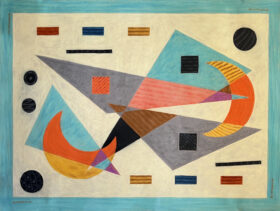 Visit detail page for artwork titled Abstract Composition, 1940
