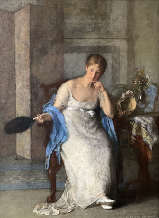 Visit detail page for art titled Old Fashioned Dress