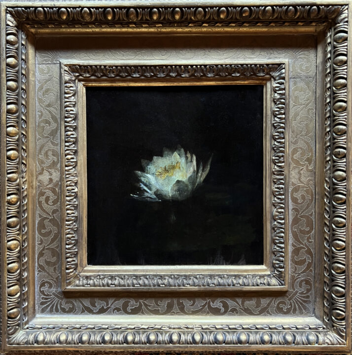 View larger image of artwork titled Water Lily with Frame