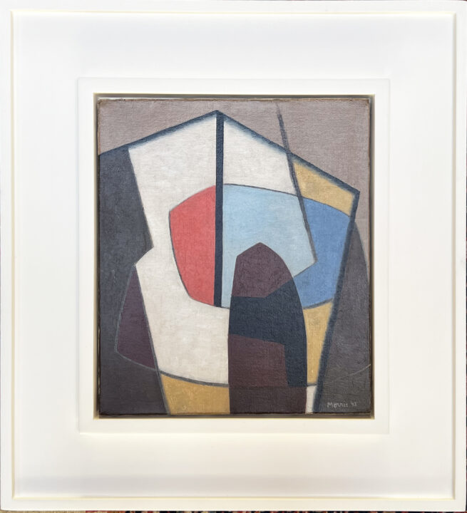 View larger image of artwork titled Abstract Composition with Frame