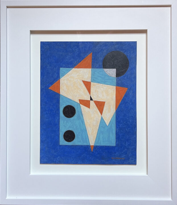 View larger image of artwork titled Abstract Composition with Frame