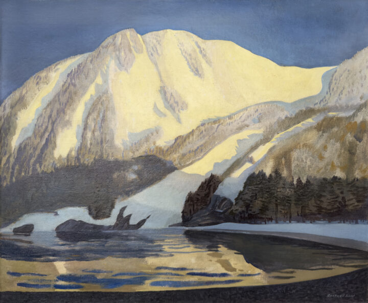 Visit detail page for art titled Alaskan Inlet