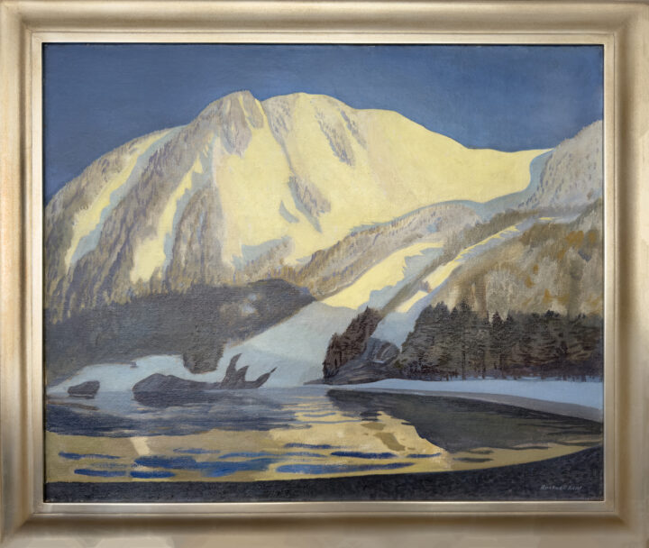 View larger image of artwork titled Alaskan Inlet with Frame