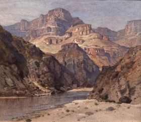 Visit detail page for artwork titled Solomon’s Temple, Grand Canyon of the Colorado