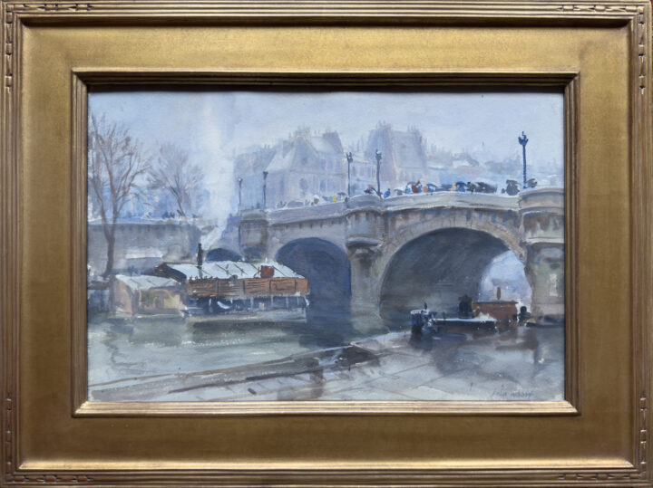 View larger image of artwork titled Pont Neuf with Frame