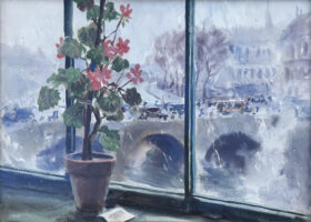 Visit detail page for artwork titled View through a Window