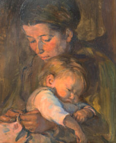 Visit detail page for artwork titled Asleep